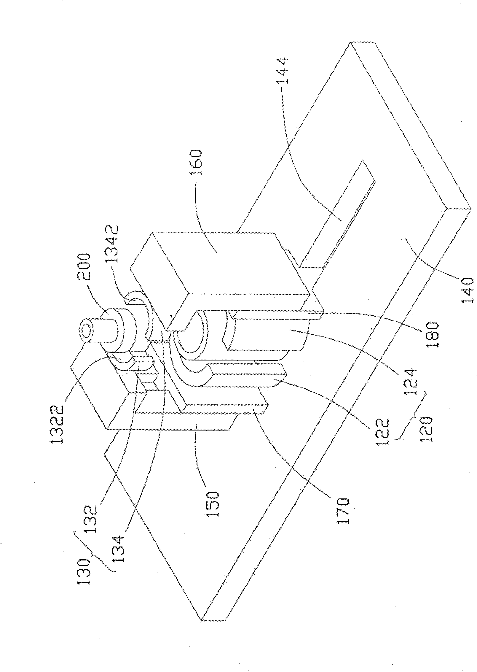 Lens module assembled apparatus and method
