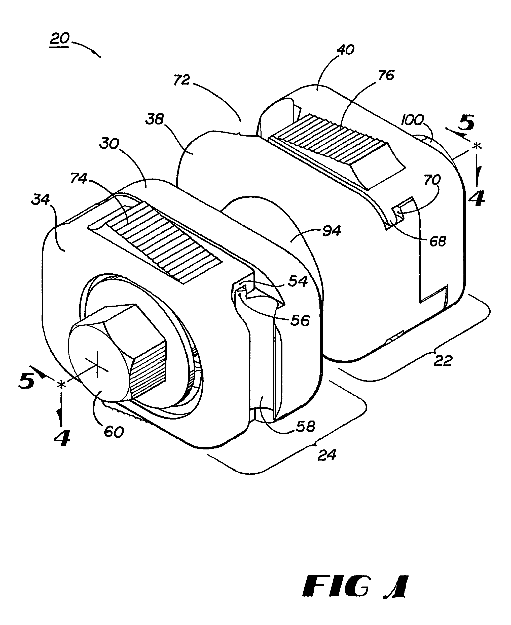 Device and methods for placing external fixation elements