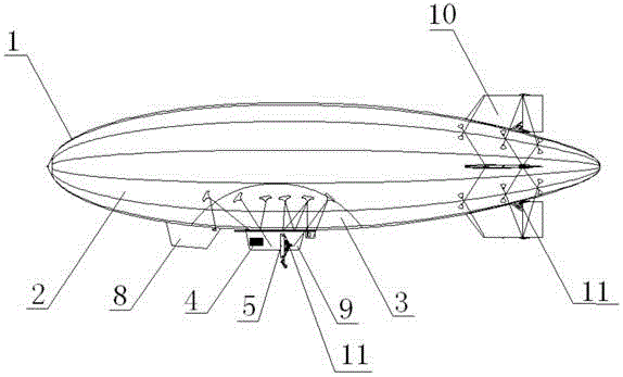Low-altitude detection floating platform