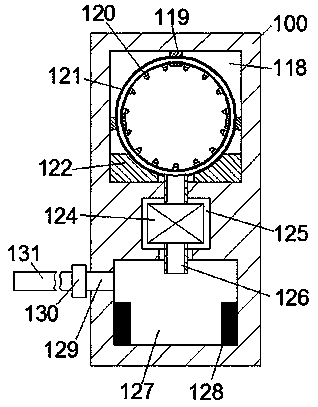 Air circulation method implemented through ventilating device