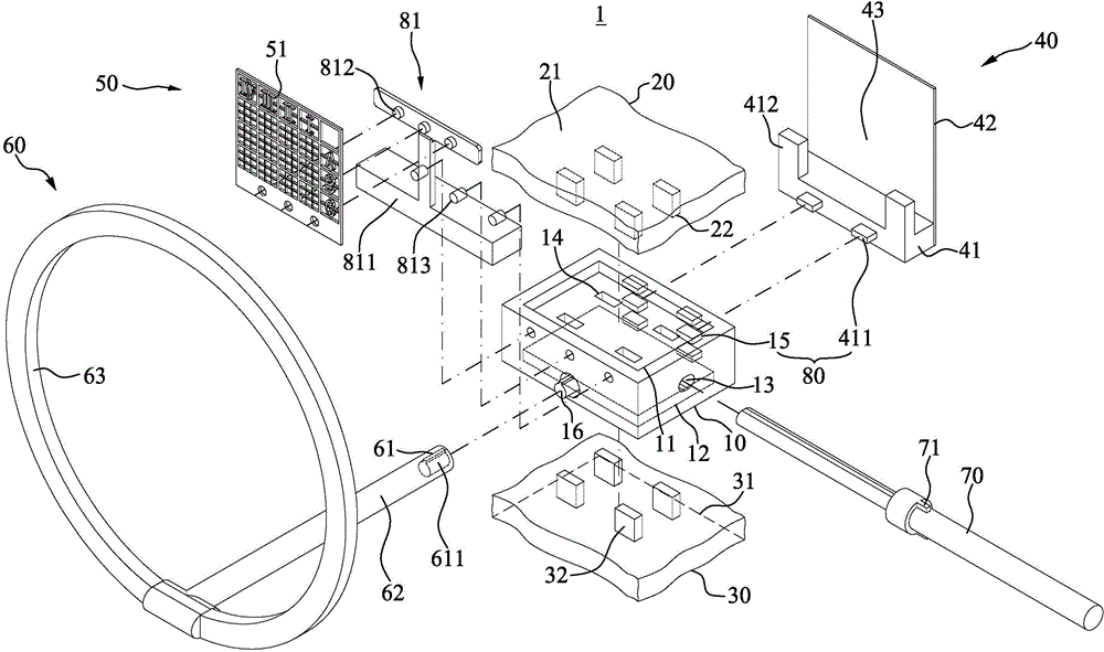 Occlusion positioning X-ray film holder