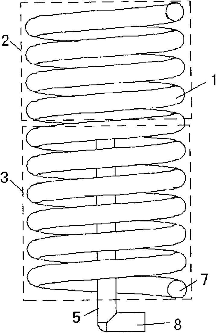 Oil-water separation method and device