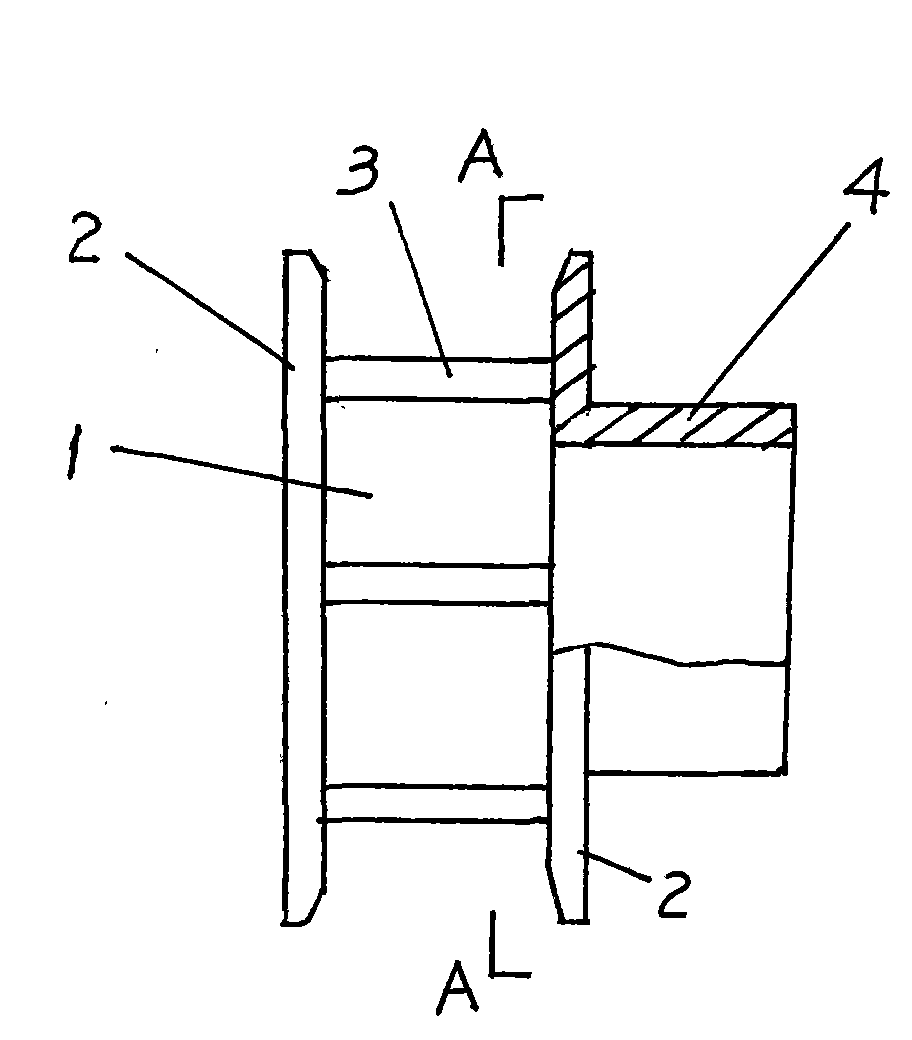 Novel belt pulley