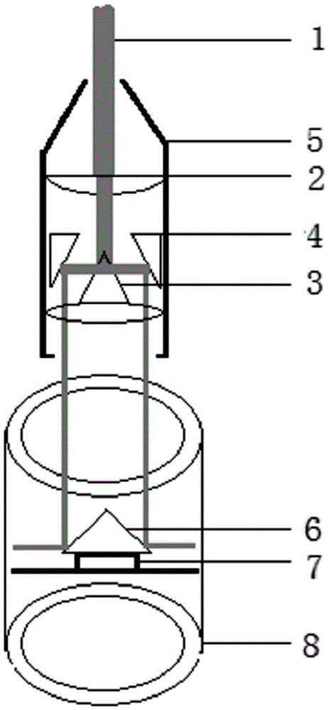 Inner hole laser quenching head and quenching method