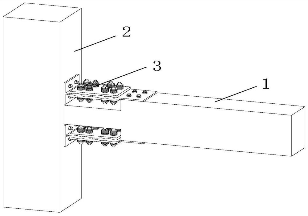 A friction type self-resetting cast-in-place beam-column joint