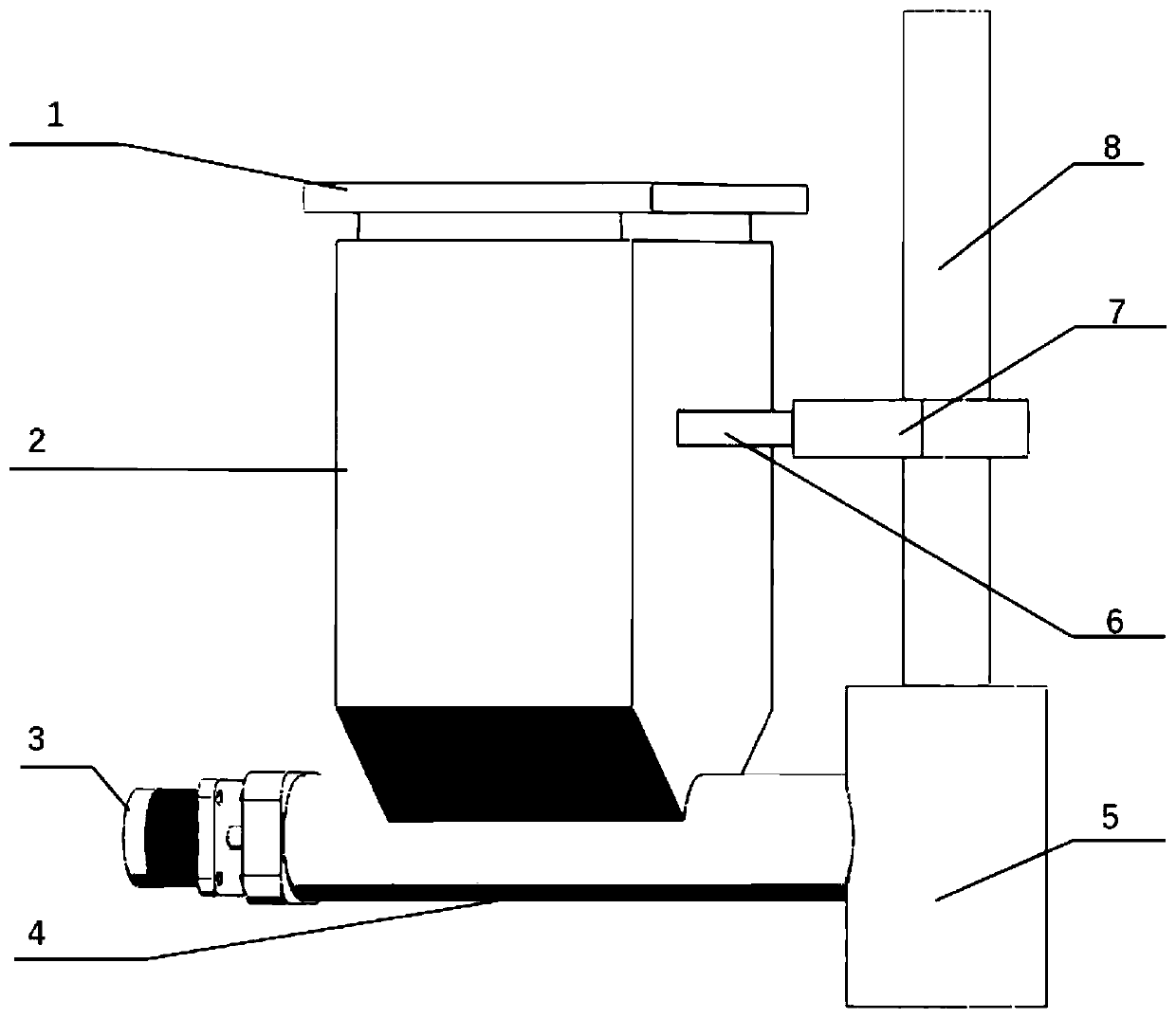 Novel underwater submerged arc welding device and welding method