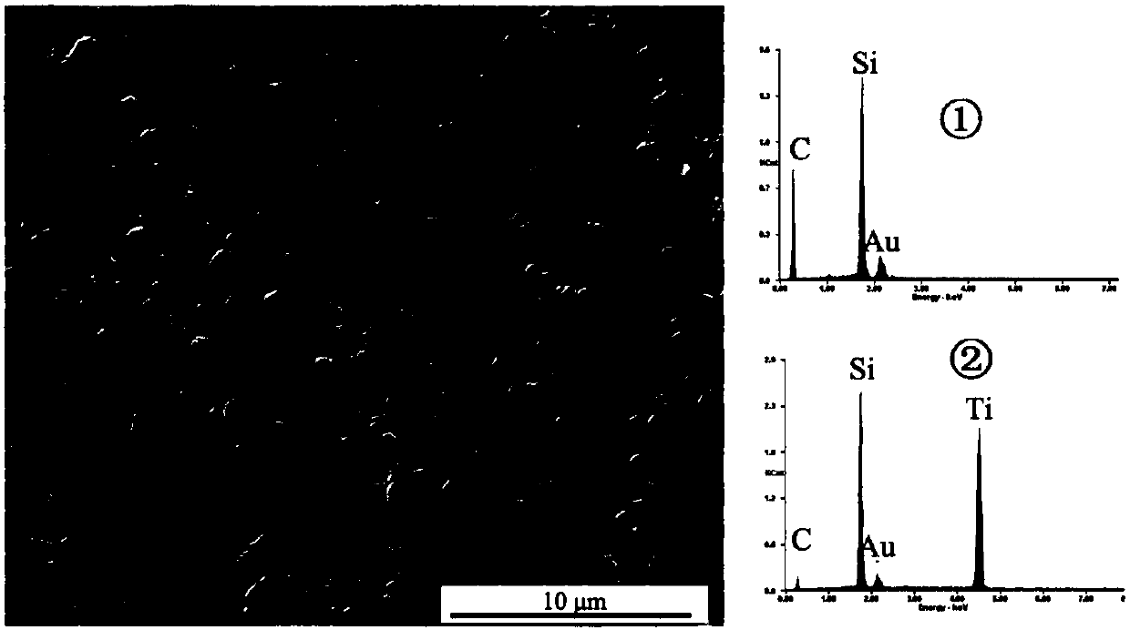 Method for preparing high-toughness titanium silicon carbide-silicon carbide multiphase ceramic special-shaped components