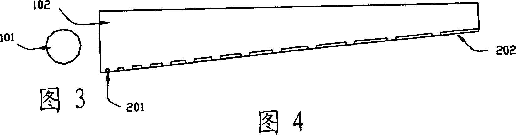 Light conducting plate structure