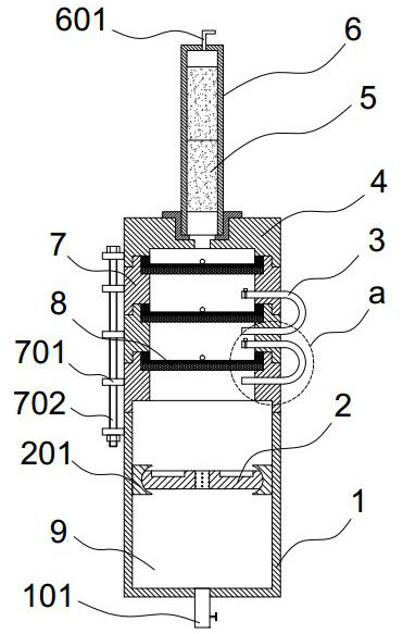 A pollutant collector for water quality characteristics in petrochemical parks