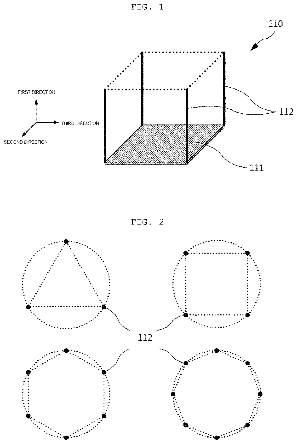 Linear structure for displacement transmission, and one-dimensional and three-dimensional micro movement device using same