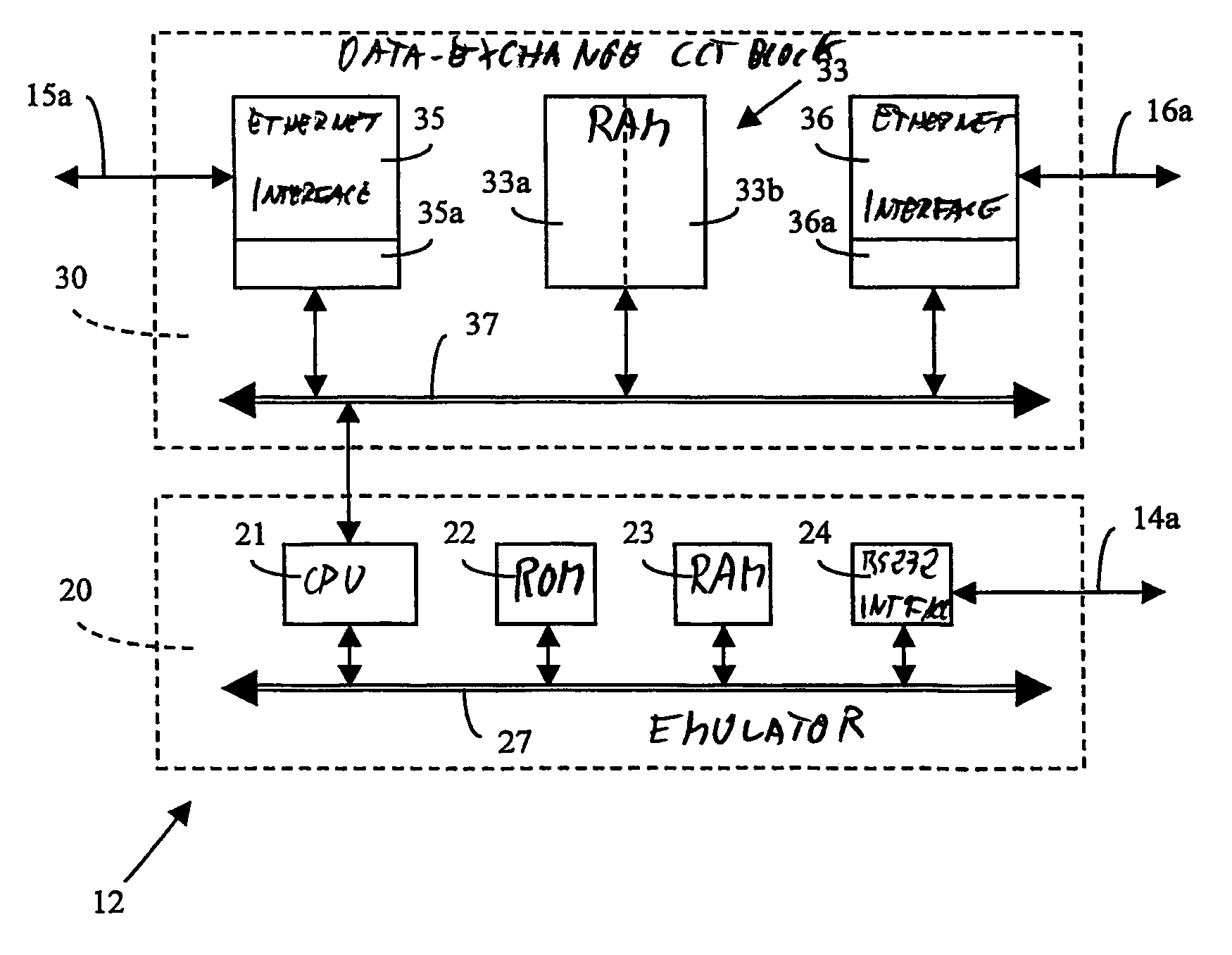 System and method for emulating mobile networks and related device