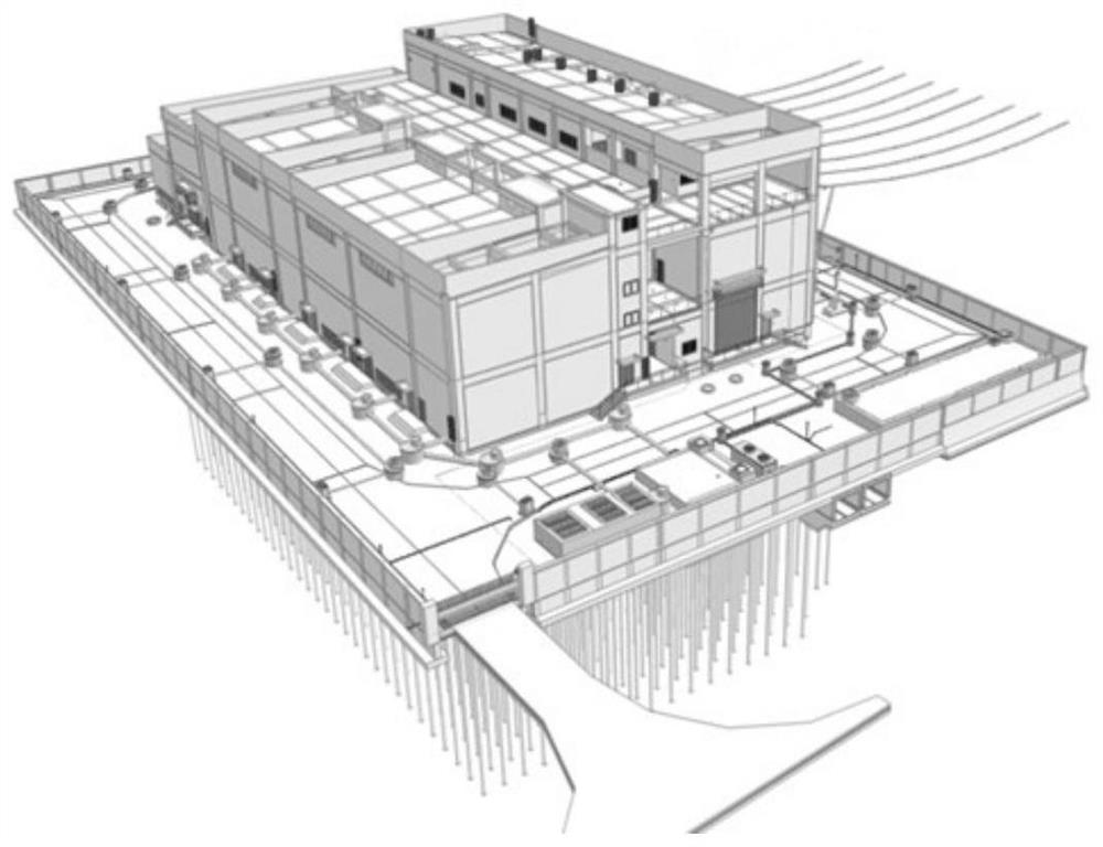 BIM + GIS technology-based construction management system and method for power substation