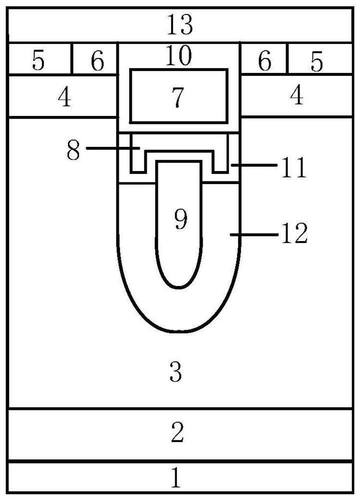 A shielded gate dmos device