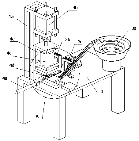 Automatic expansion breaking, loading and unloading device for crank connecting rod