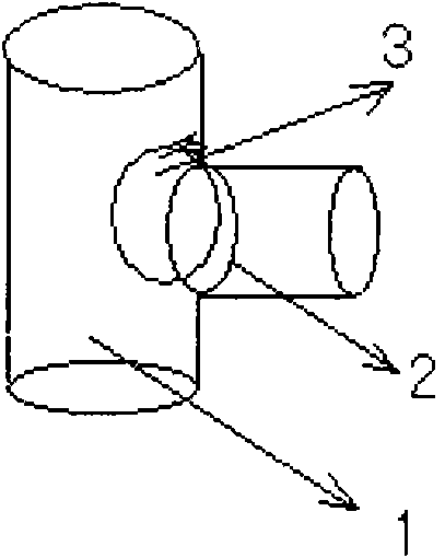 Foul smell return proof water closet connecting pipe