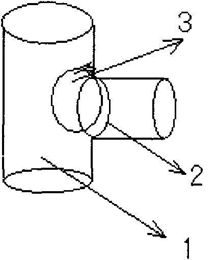 Foul smell return proof water closet connecting pipe