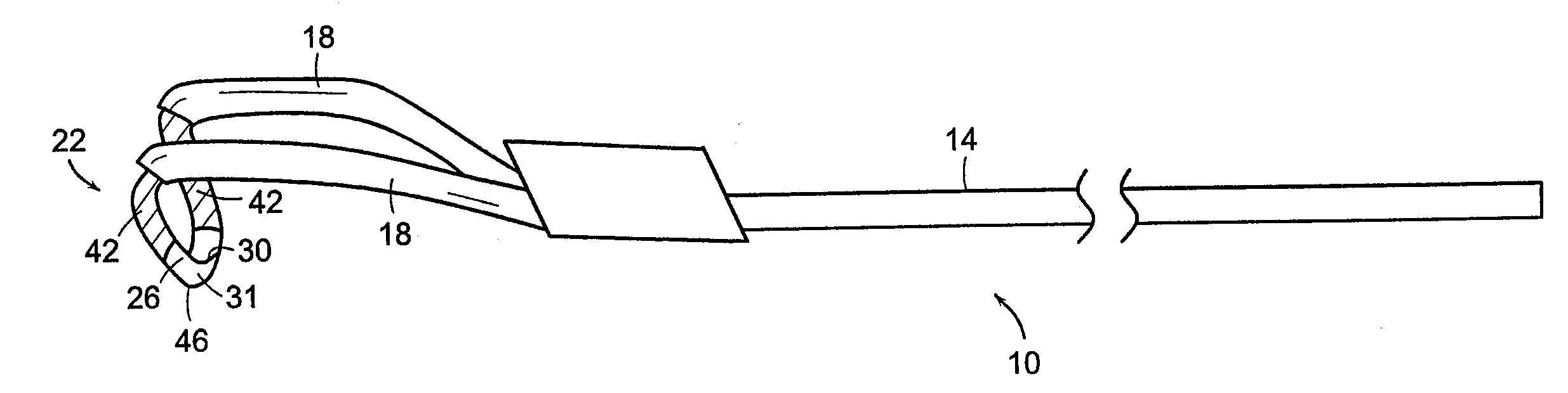 Electrosurgical tissue removal with a selectively insulated electrode