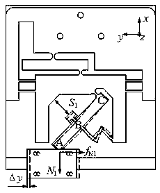 Device and method for actively inhibiting rollback movement of parasitic motion principle piezoelectric actuator