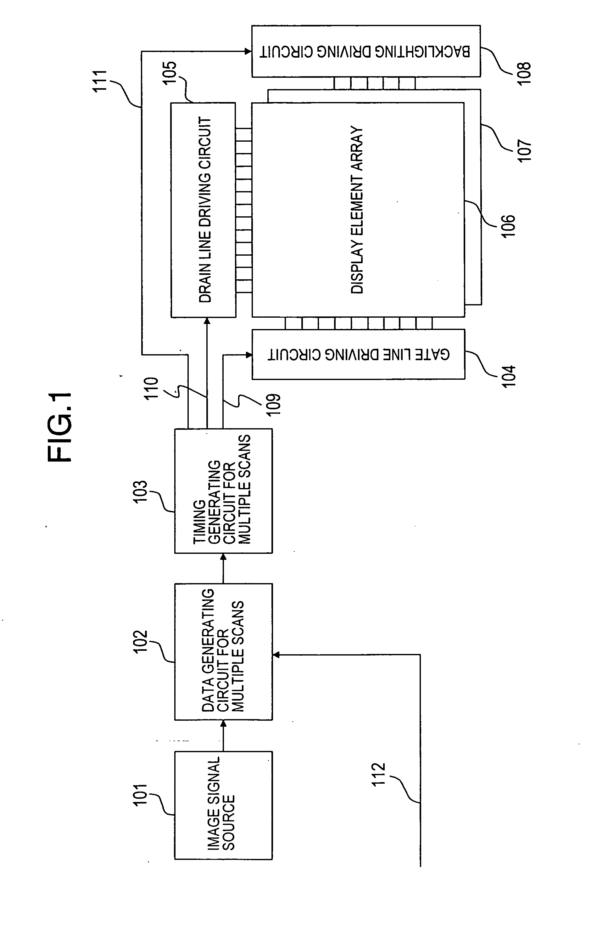 Matrix-type display device