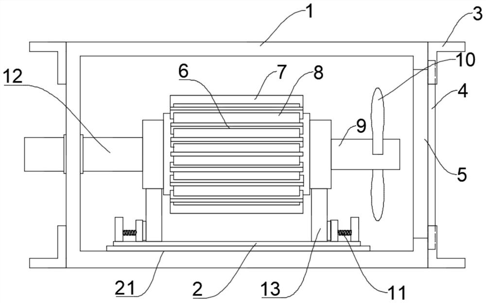 Stable low-noise permanent magnet motor