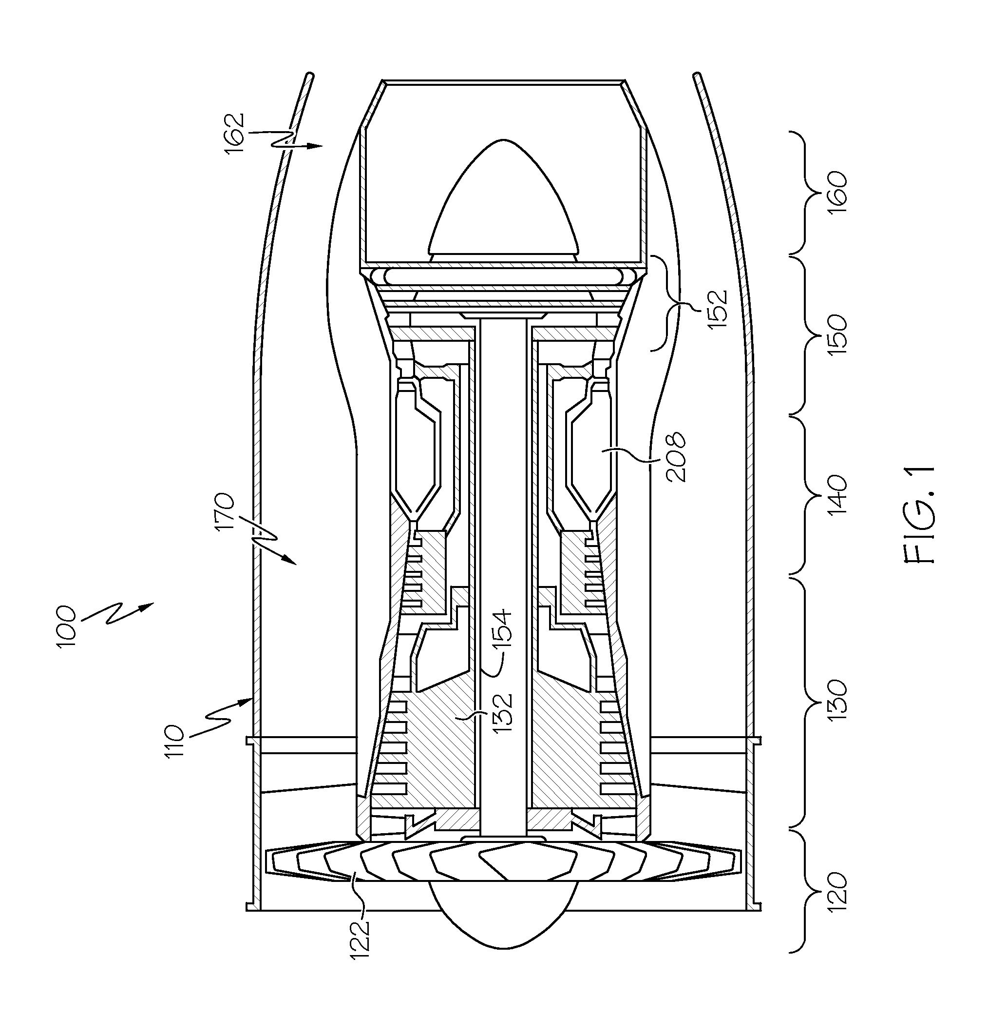 Combustion sections of gas turbine engines with convection shield assemblies