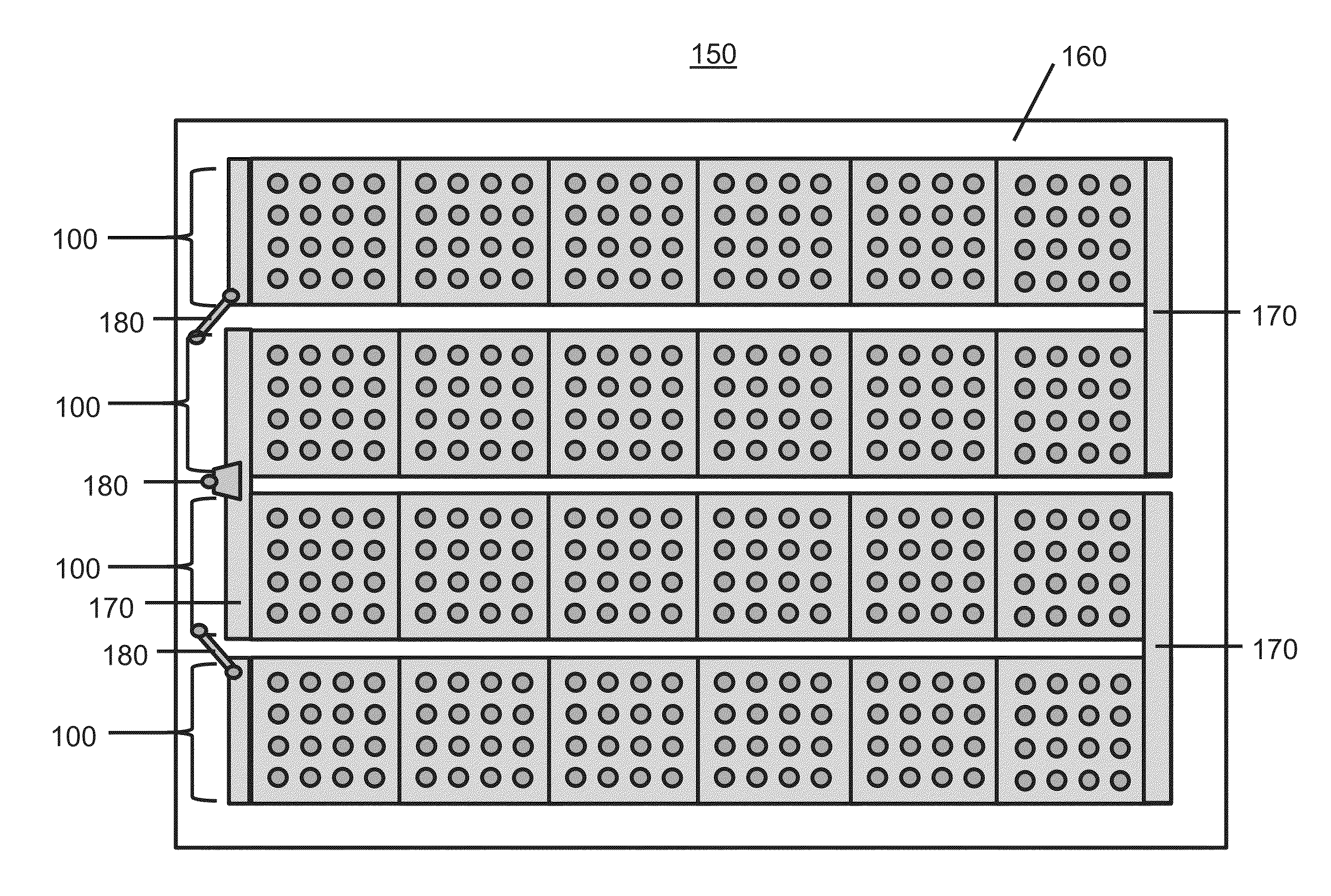 Interdigitated foil interconnect for rear-contact solar cells