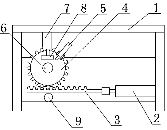 Multi-purpose gear type metal tubular product arc bending machine