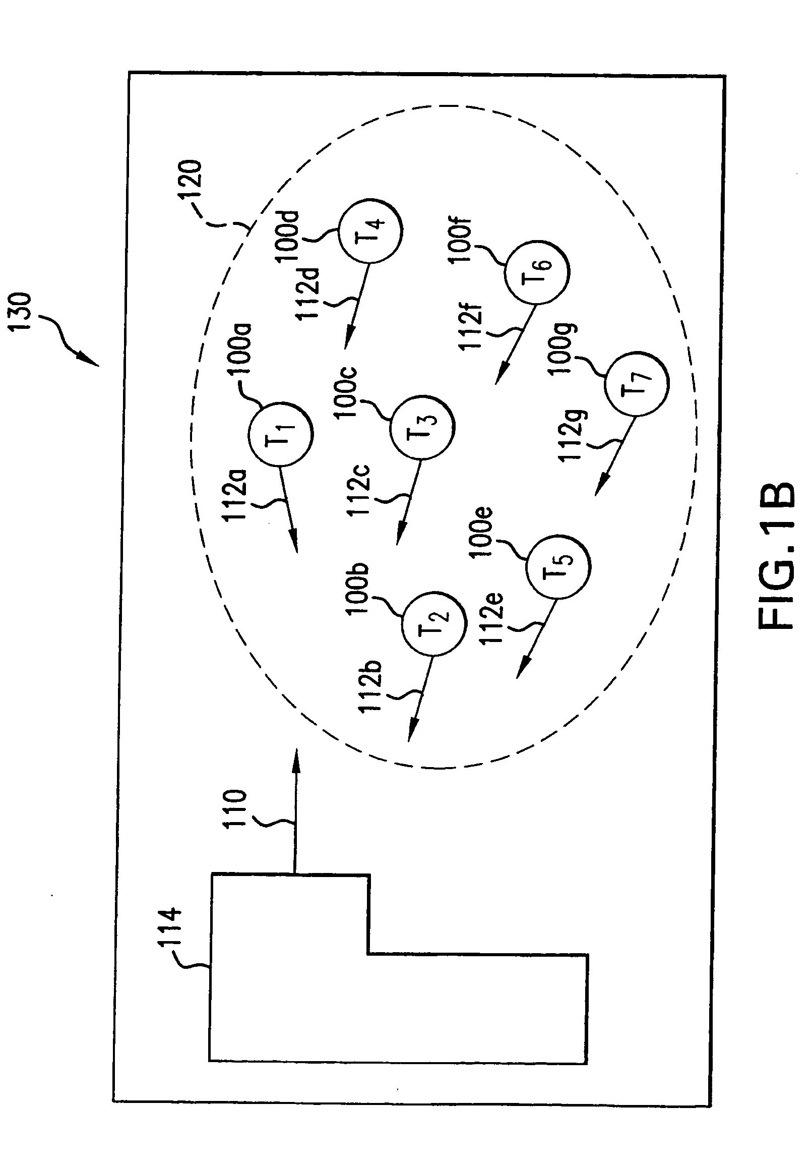 Method, system, and apparatus for a radio frequency identification (RFID) waveguide for reading items in a stack