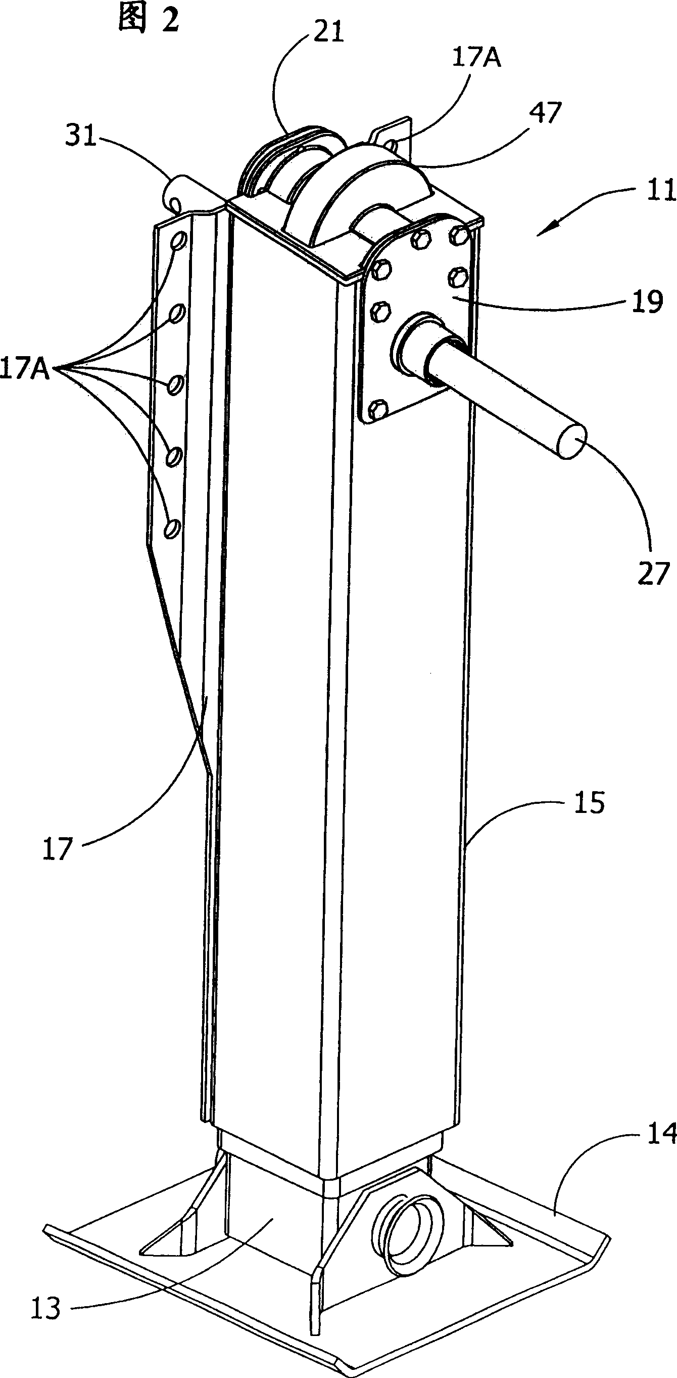 Landing gear apparatus and assembling method thereof