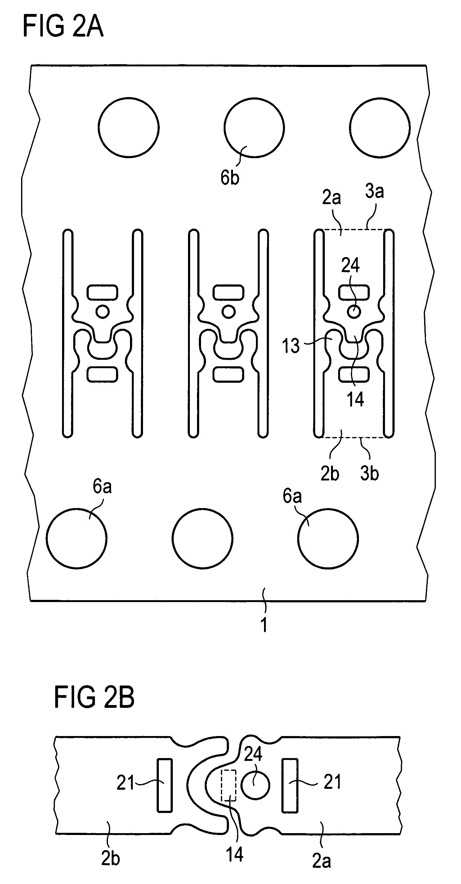 Leadframe-based housing, leadframe strip, surface-mounted optoelectronic-component, and production method
