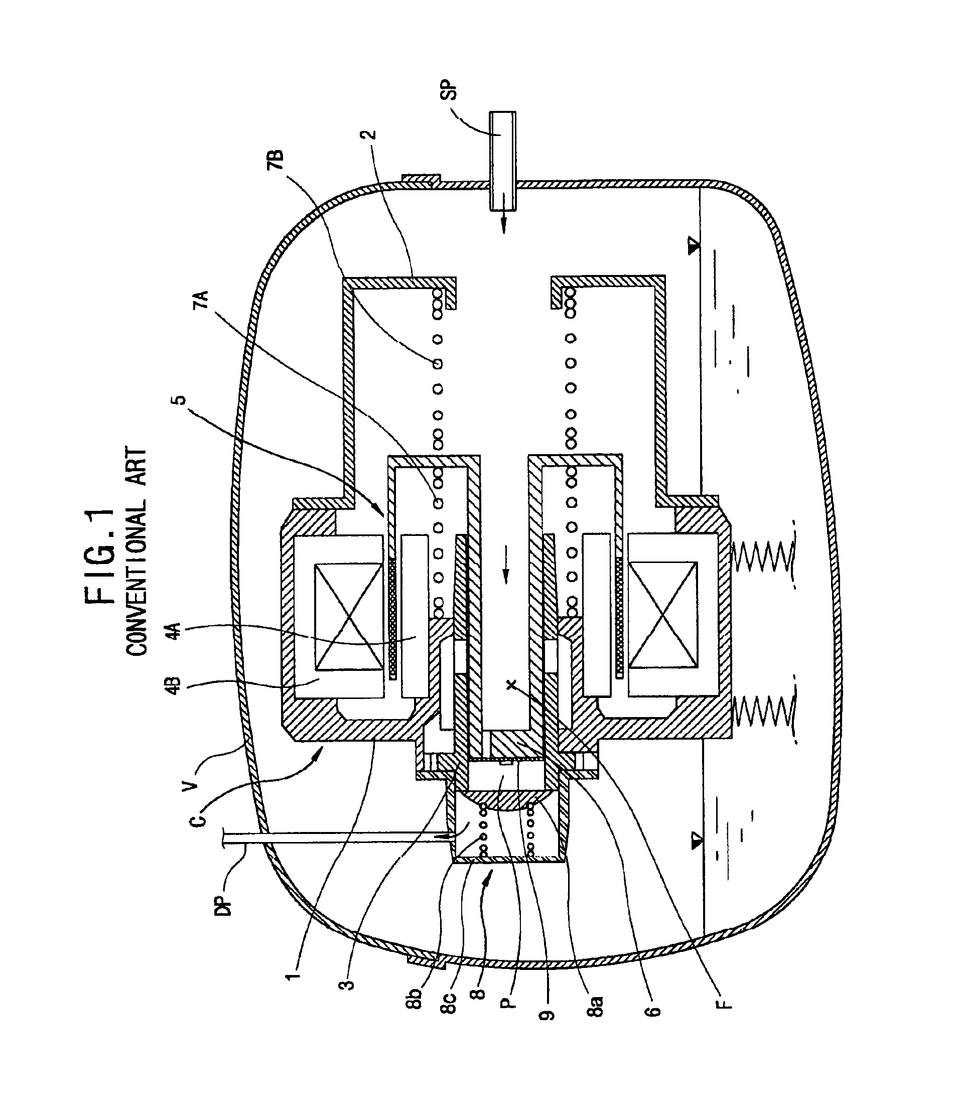 Suction valve coupling structure for reciprocating compressor