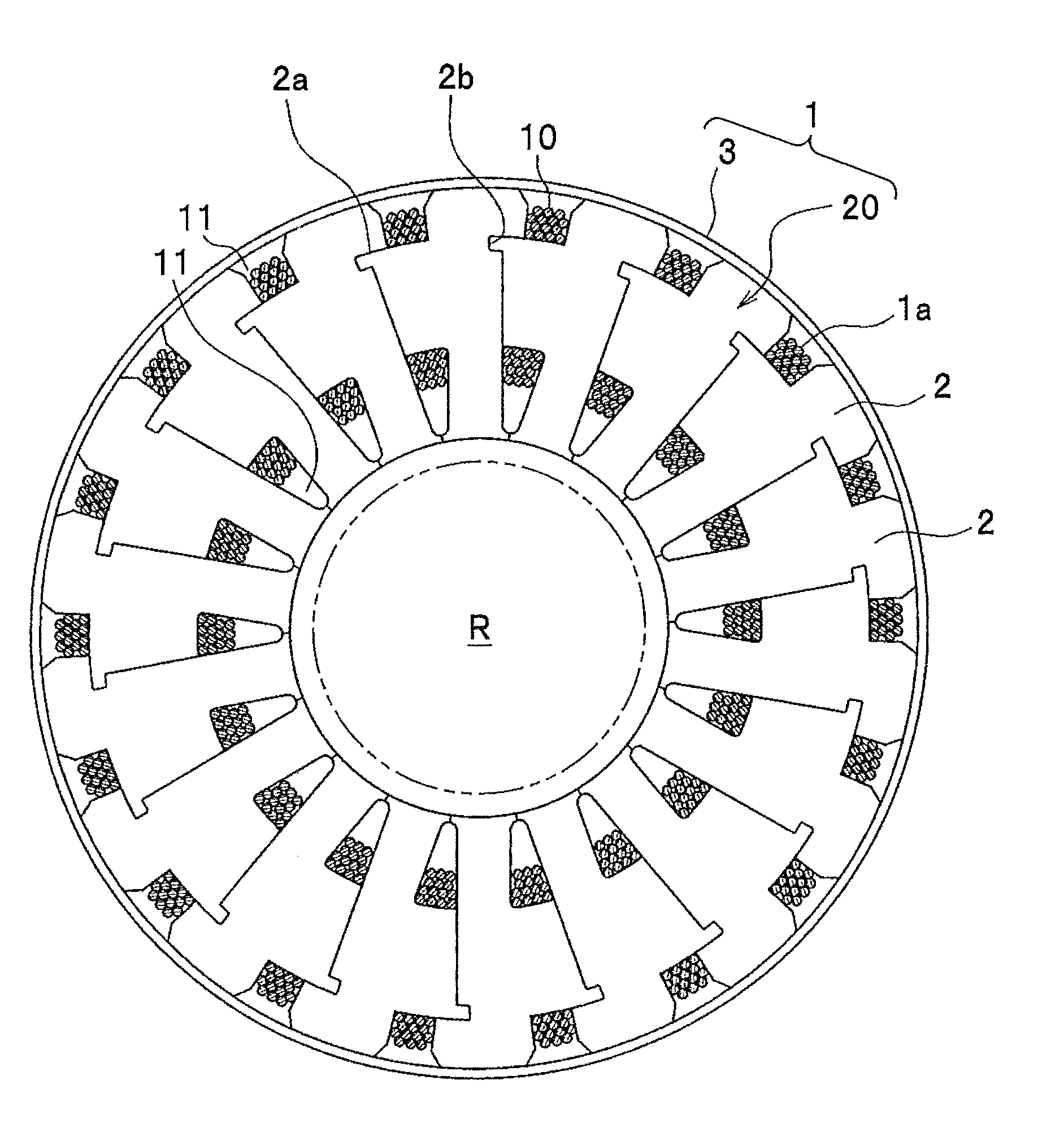 Stator for electrical rotating machine