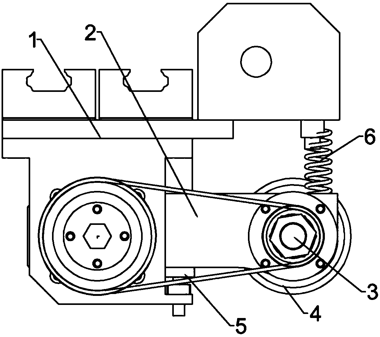 Flexible cutting system mechanism