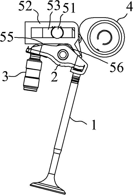 Adjusting device of variable valve lift mechanism and variable valve lift mechanism