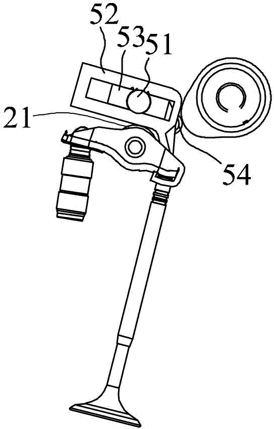 Adjusting device of variable valve lift mechanism and variable valve lift mechanism