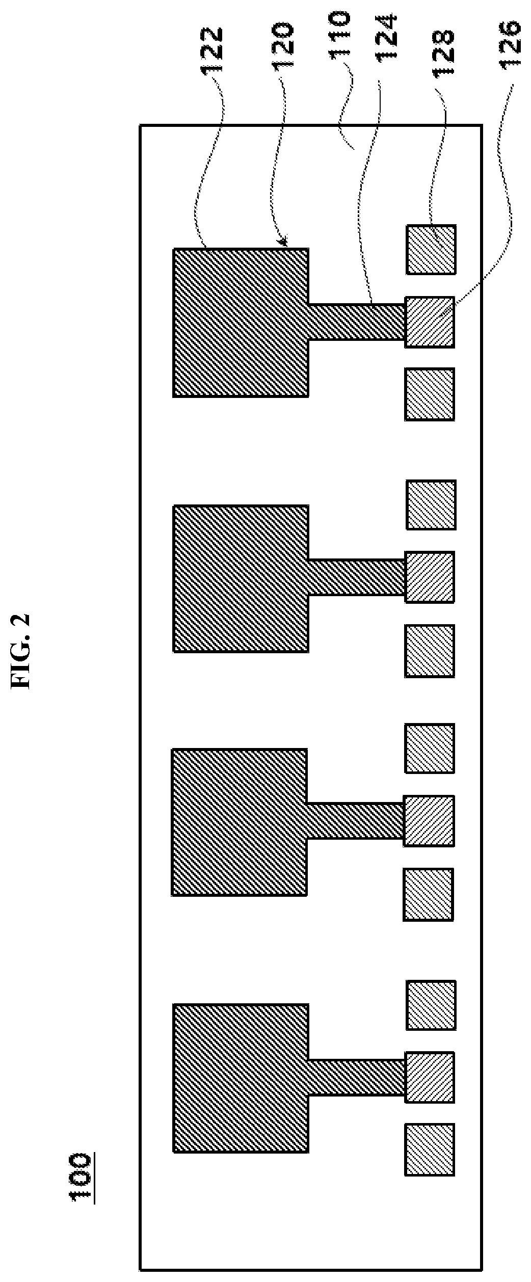 Antenna package and image display device including the same