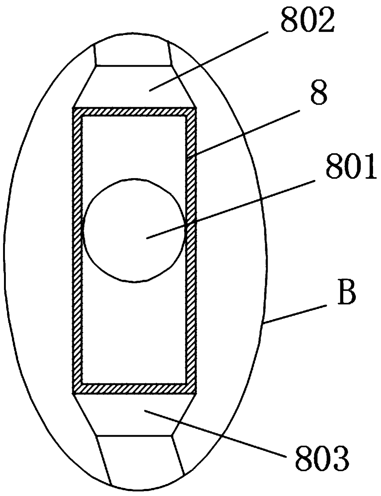 Anti-reflux disposable drainage apparatus