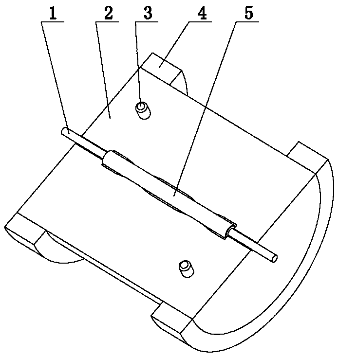 A molding method for processing complex variable cross-section small-sized pipes