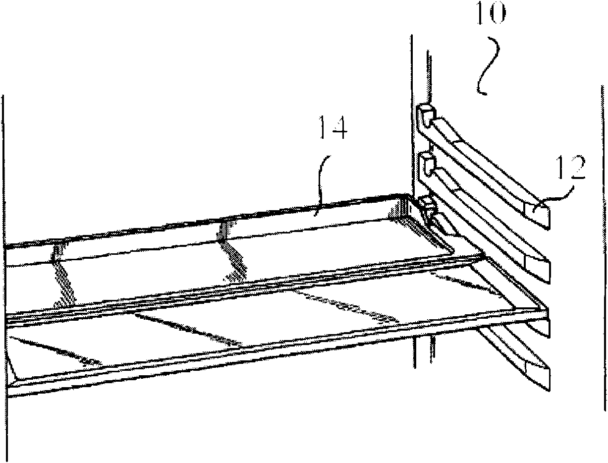 Refrigeration equipment and positioning structure for assembling reinforcer on inner container of refrigeration equipment