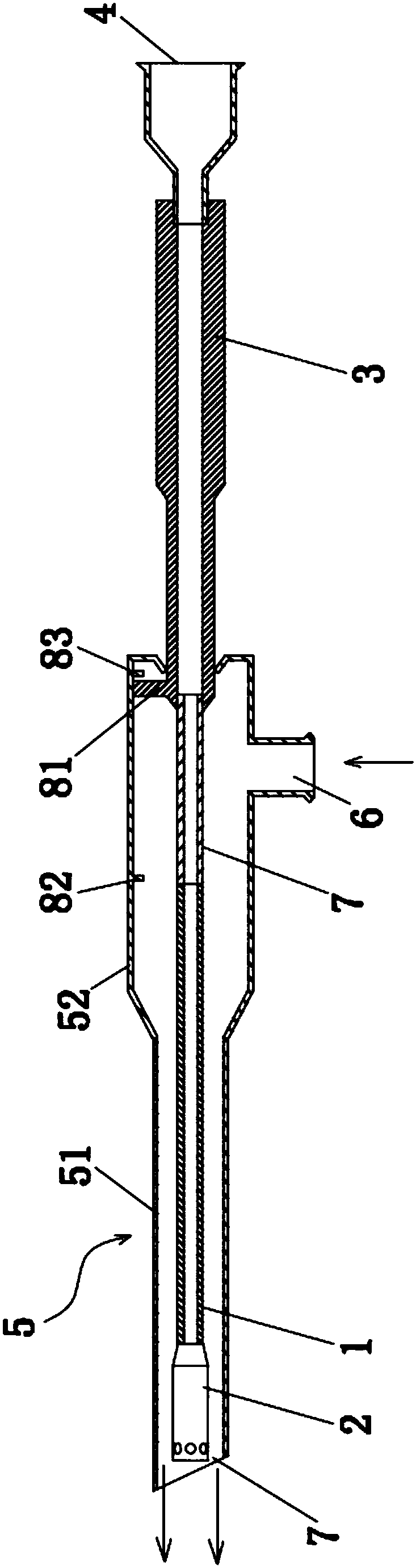 Multi-role spraying pipe