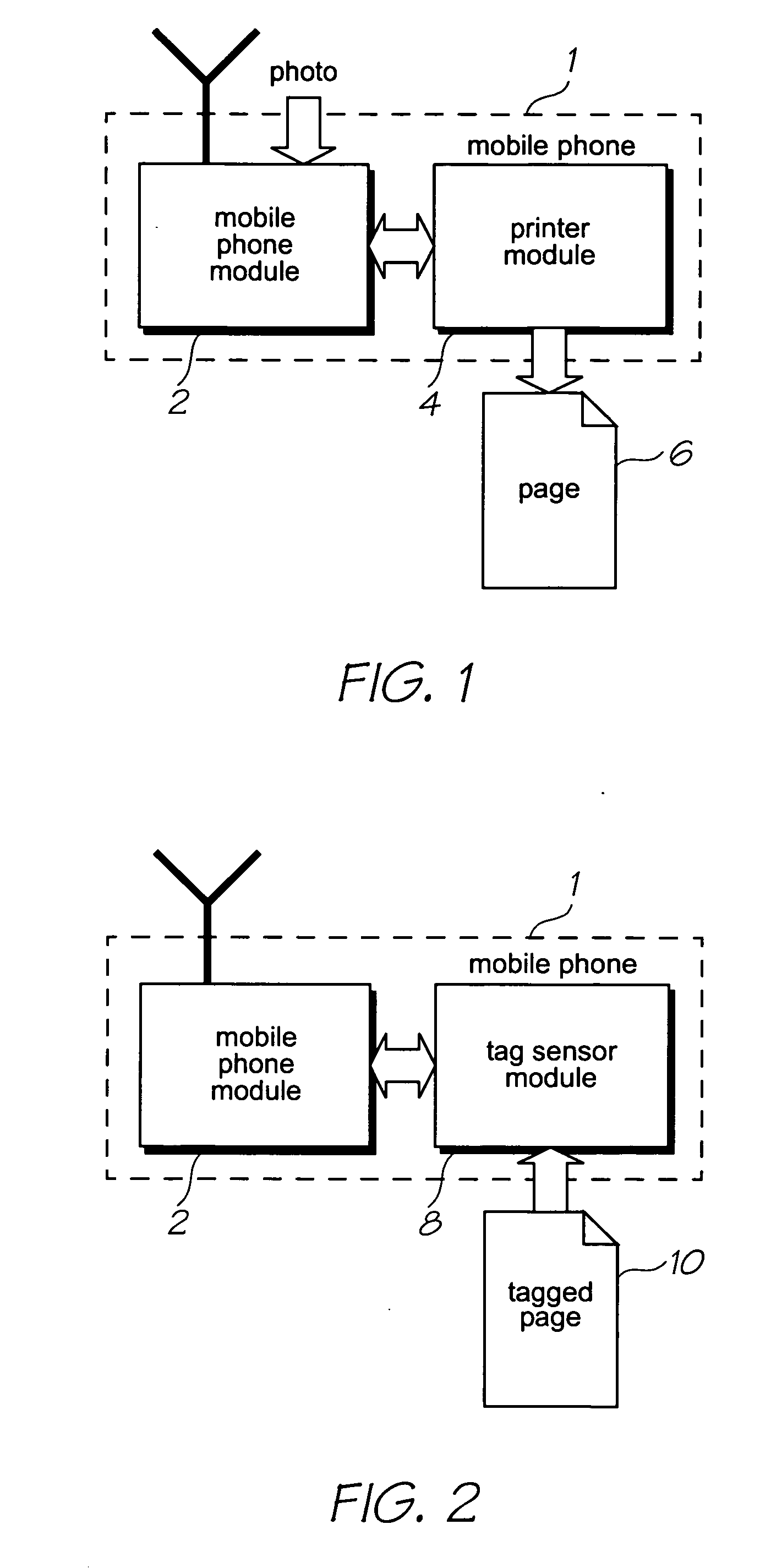 Mobile telecommunications device with media edge detection