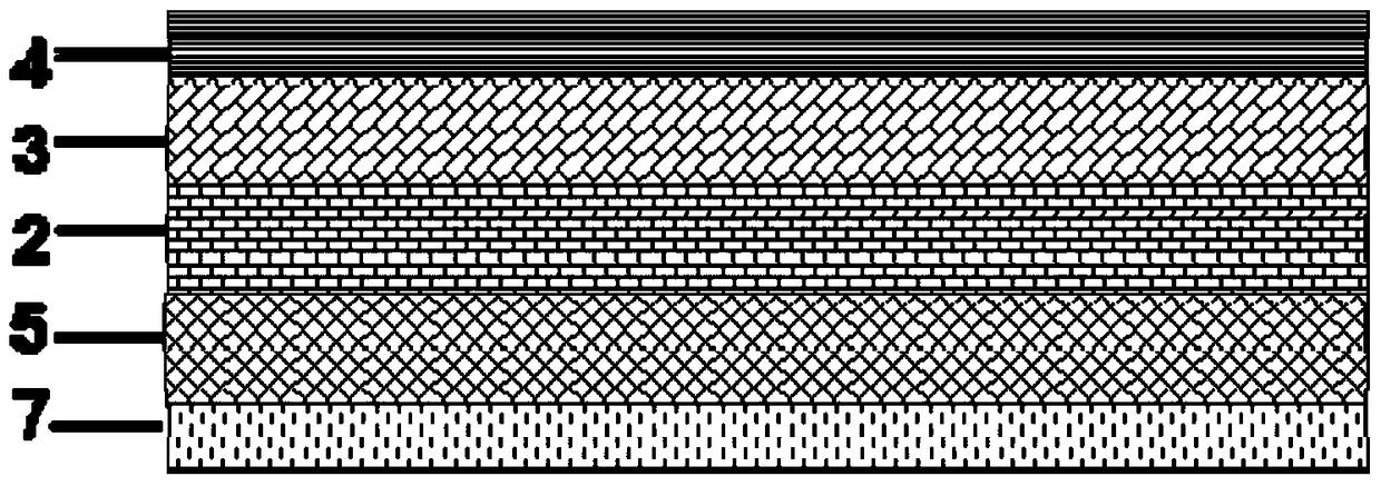 A stress-assisted magnetic storage device, its preparation method and magnetic field writing method