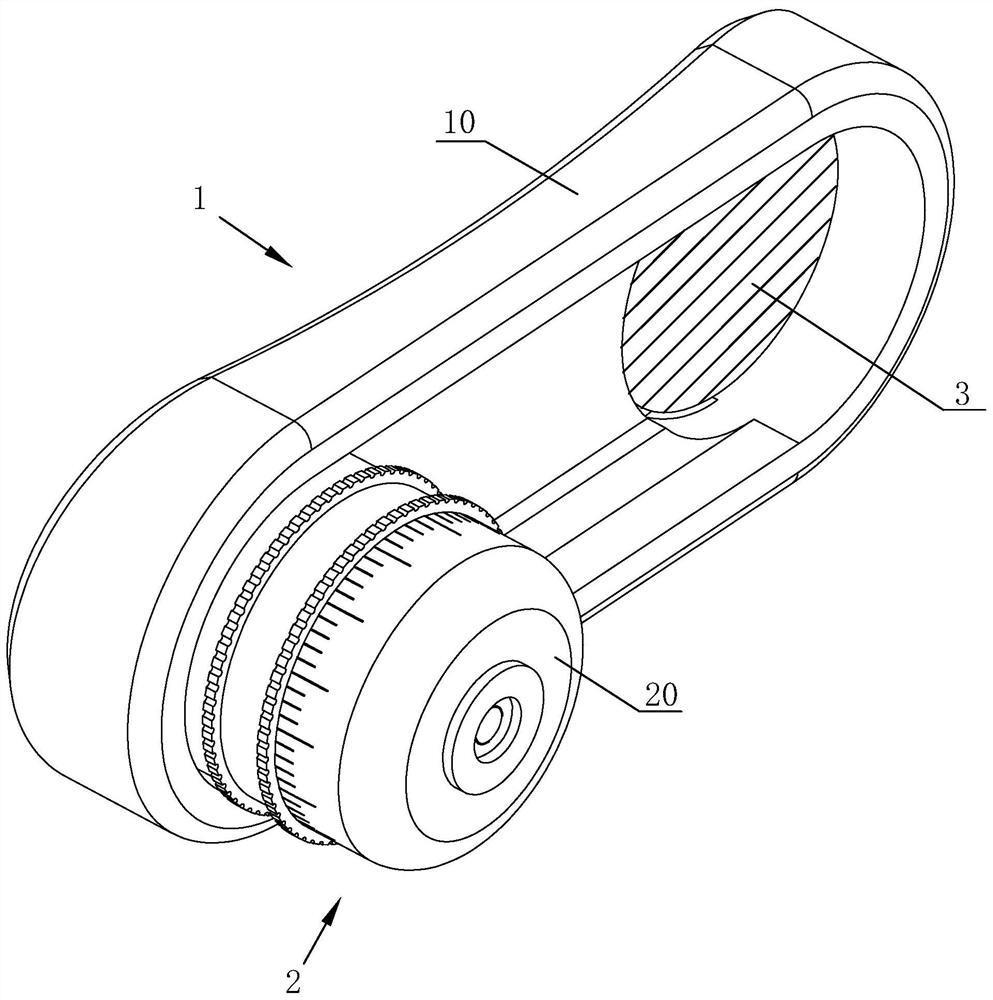 Inspection tester for rotational strabismus