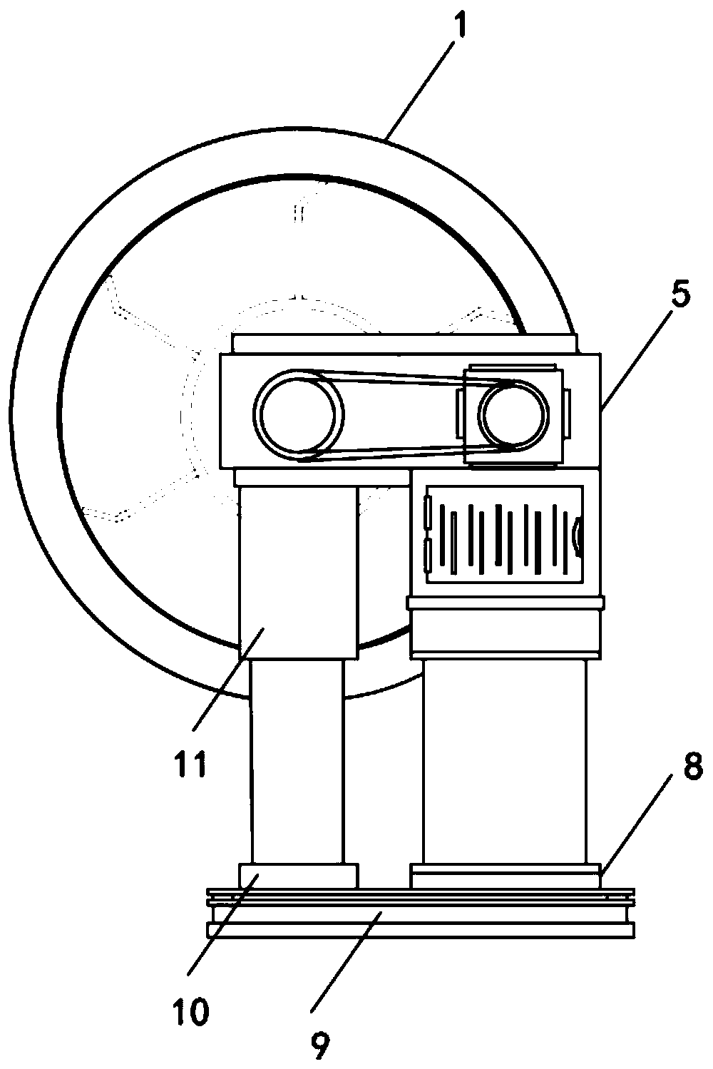 Impacted type energy-making power device
