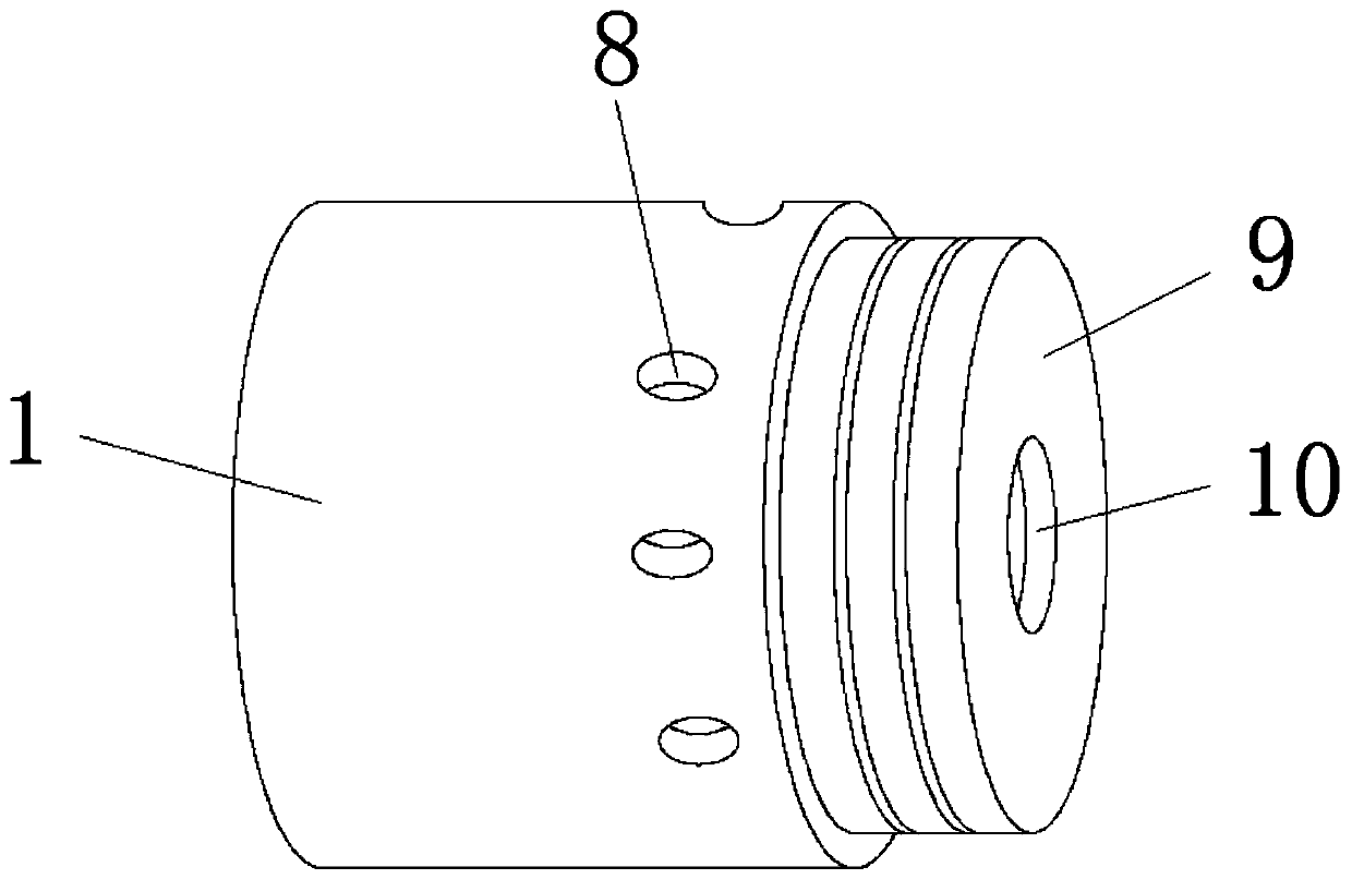 A diameter expanding device for tunnel segment removal