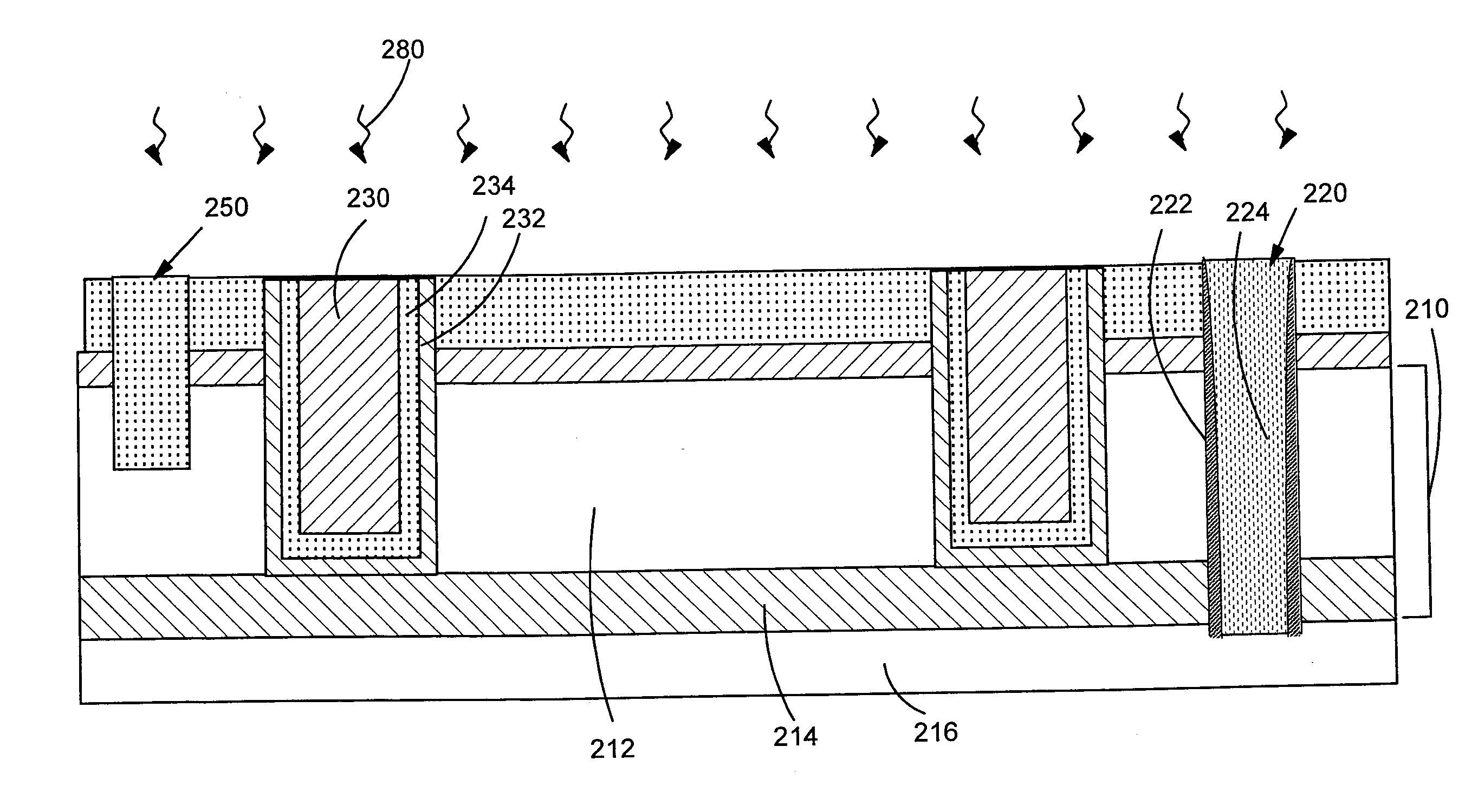 Structure Having Isolation Structure Including Deuterium Within A Substrate And Related Method