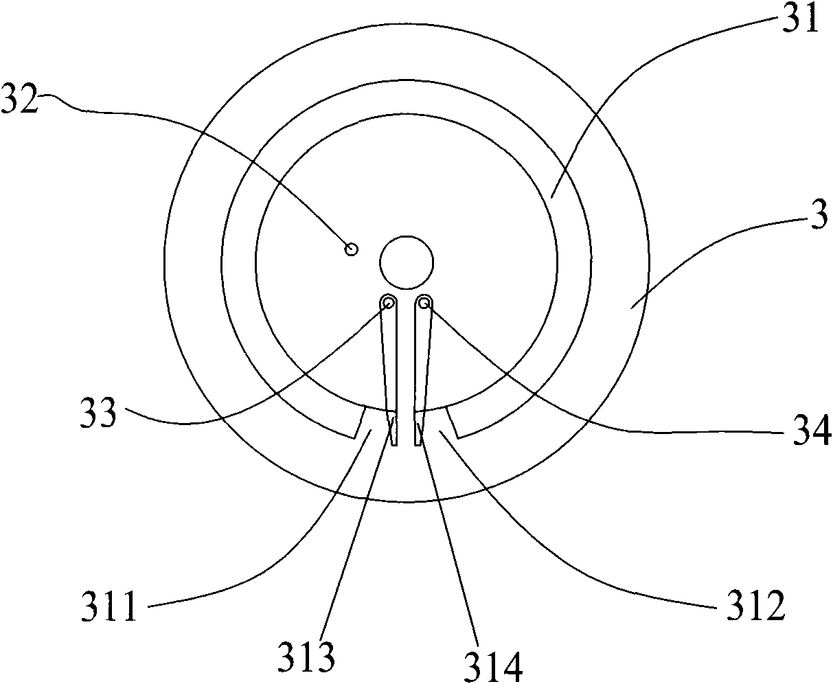 Angular displacement sensor