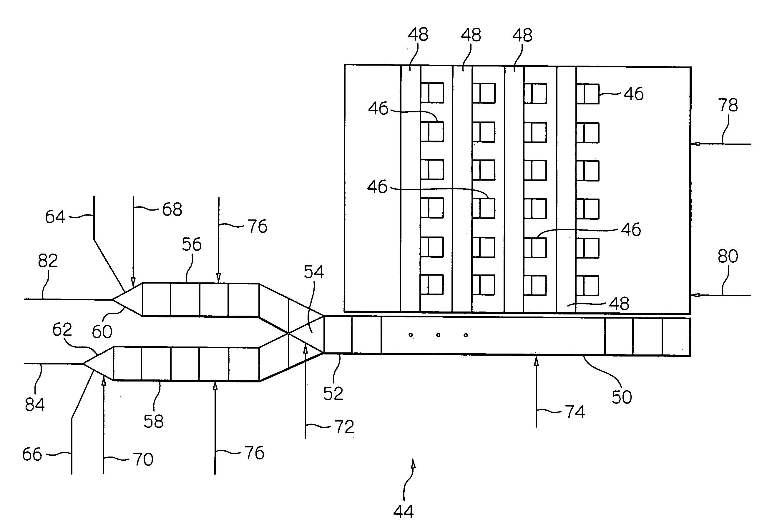 Solid state imaging device with horizontal transfer paths and a driving method therefor
