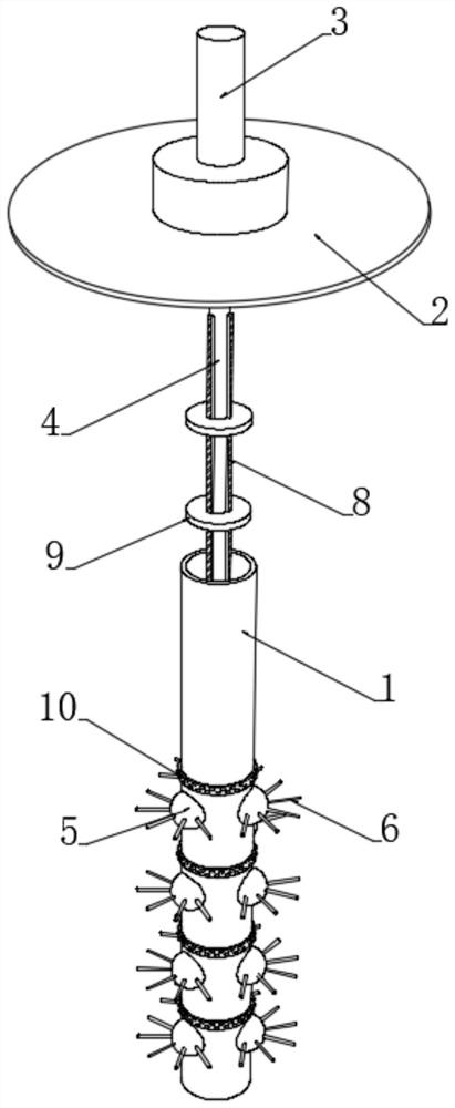 Self-heating vibrating rod for concrete tamping