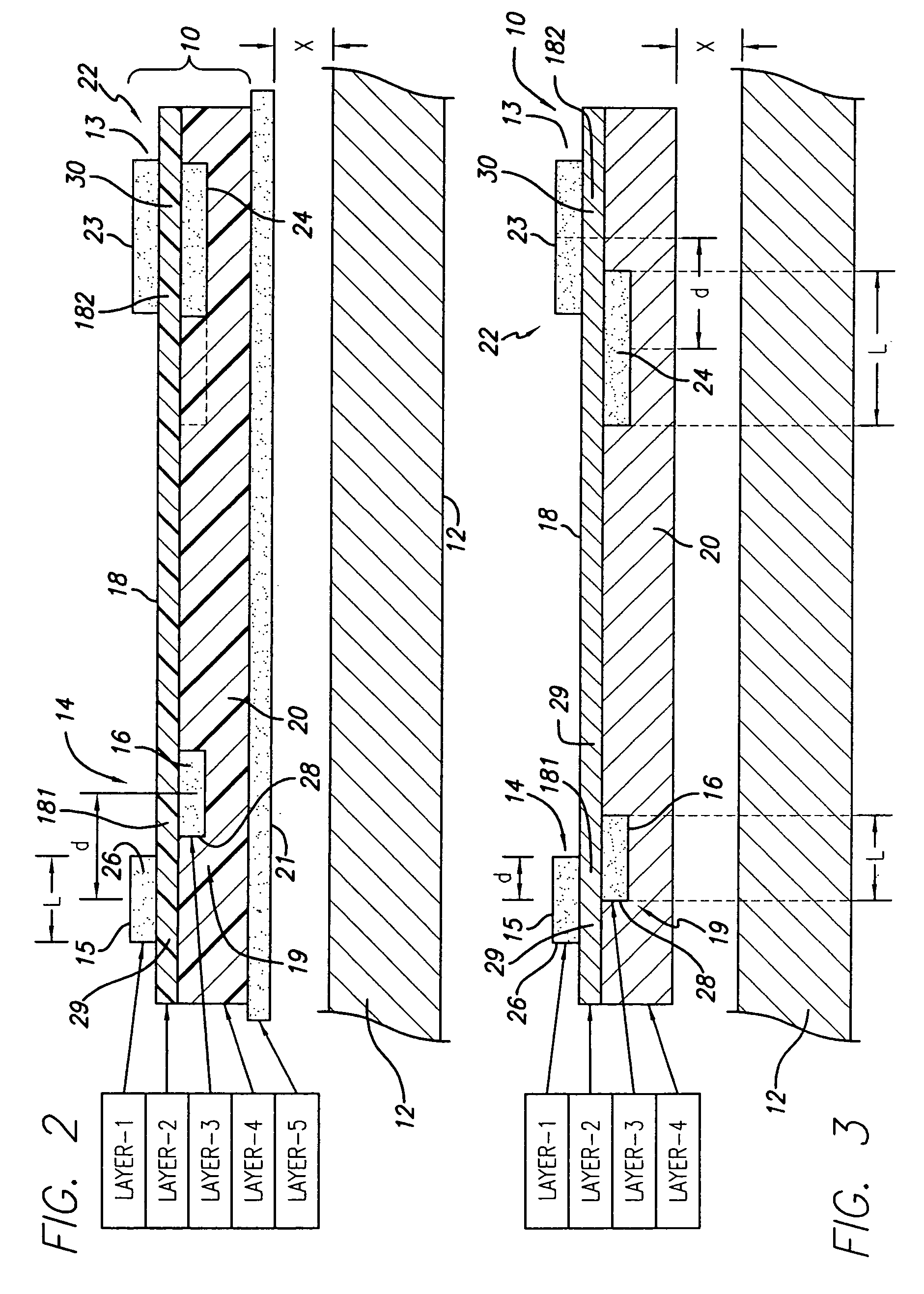Additive-process suspension interconnect with controlled noise